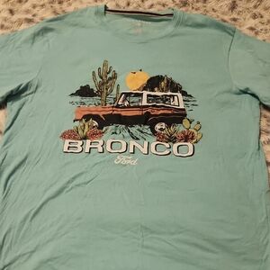 Sun + Stone Teal Bronco Graphic Tee
